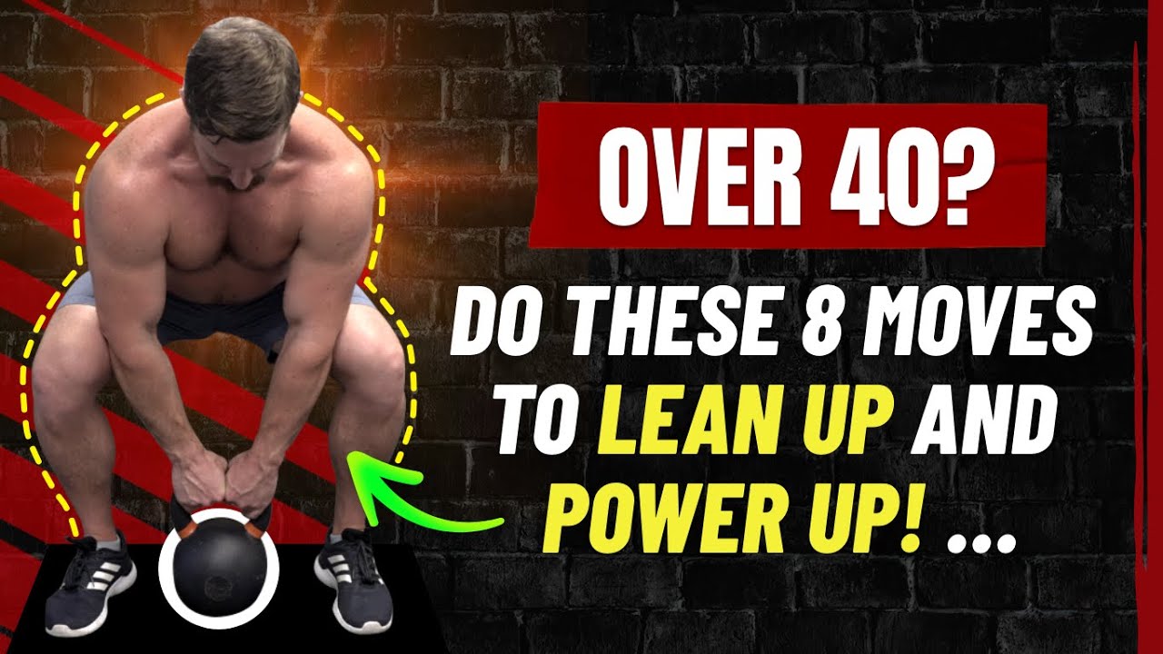 Top 8 Kettlebell Exercises for Men Over 40 [Build Strength AND Burn Fat!] | Coach MANdler