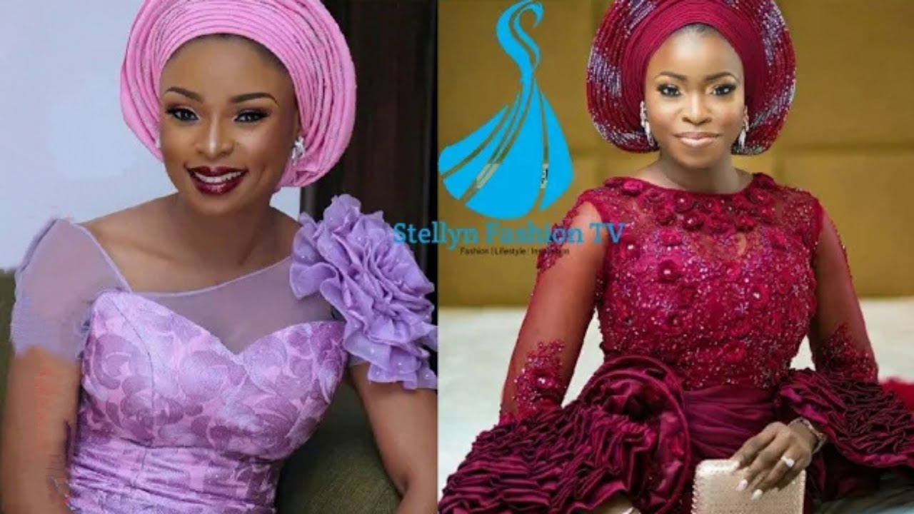 2019/2020 Fascinating and Elegant Owambe/Asoebi Ankara and Lace Styles for Ladies Vol. 16