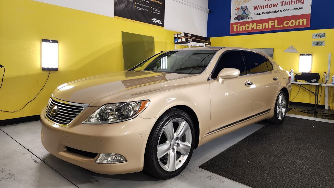 How to remove the door panels on a Lexus LS 460 to properly Tint the Windows at Tint Man FL Inc.