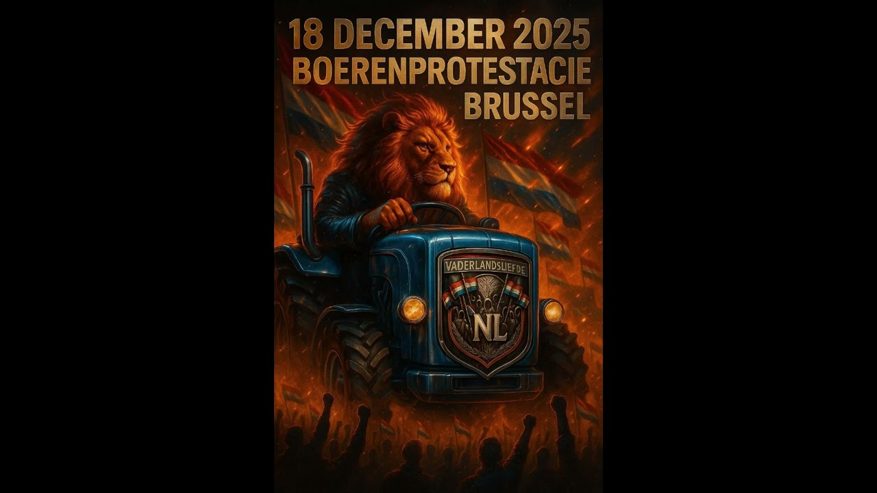 All Farmers to Brussels | Boerenprotest met Trekkers | Vaderlandsliefde Official