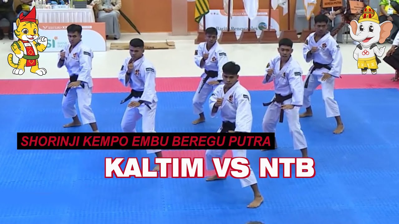 KEMPO EMBU BEREGU PUTRA - KALTIM VS NTB PON XXI 2024