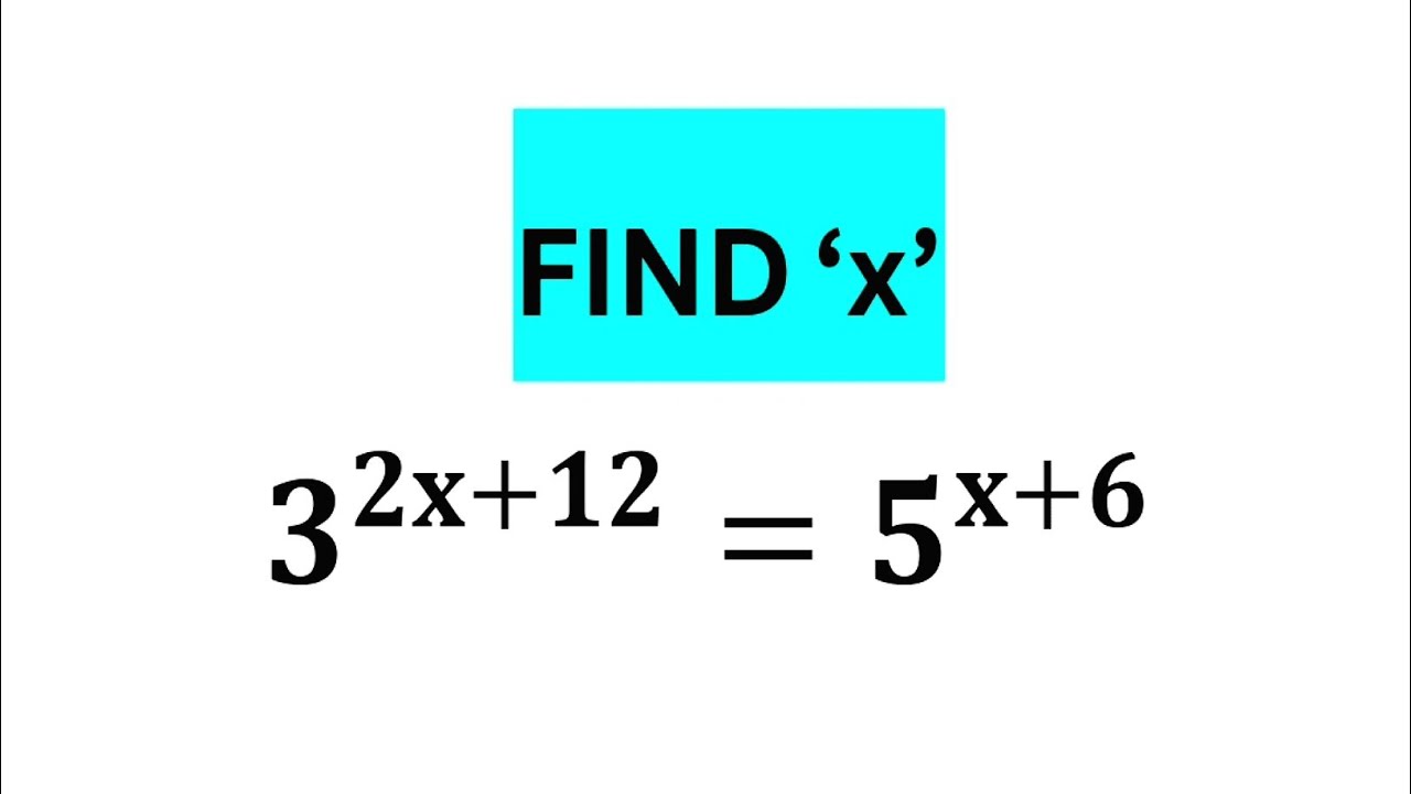 Can You Solve This? 🤔 Find x | Viral Maths Question @MATHREVISION 