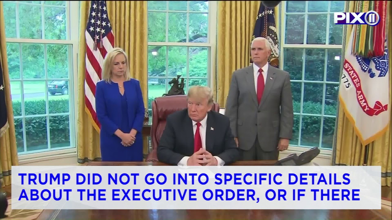 Trump pledges to keep families together as New York houses hundreds of immigrant children