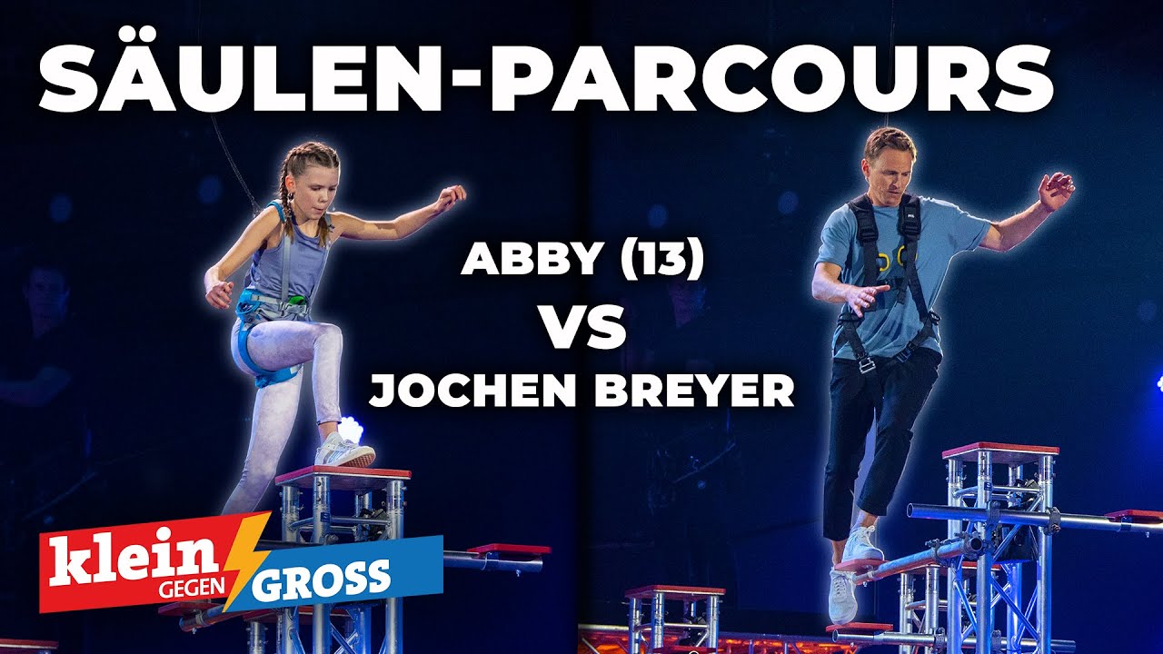 Parcours-Lauf in der Höhe! | Klein gegen Groß