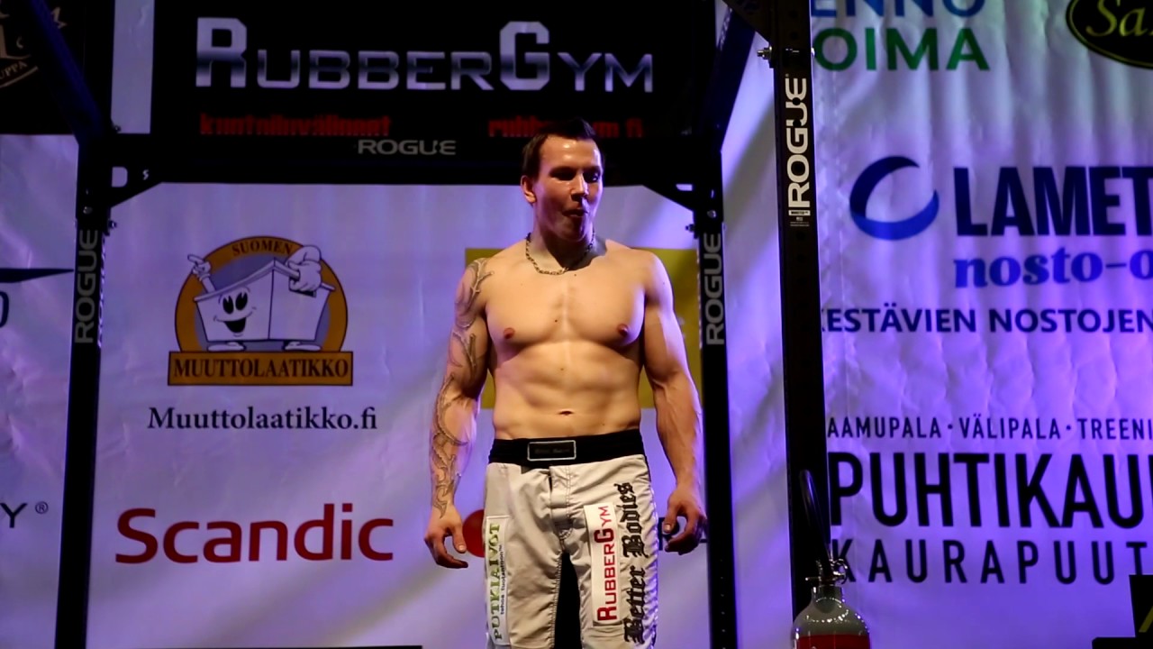 Joonas Mäkipelto rikkoo Guinnessin 12 tunnin leuanvedon maailmanennätyksen