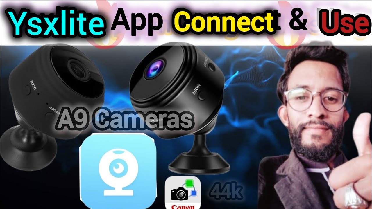 Ysxlite camera connect || ysxlite camera installation || Online A9 Camera||