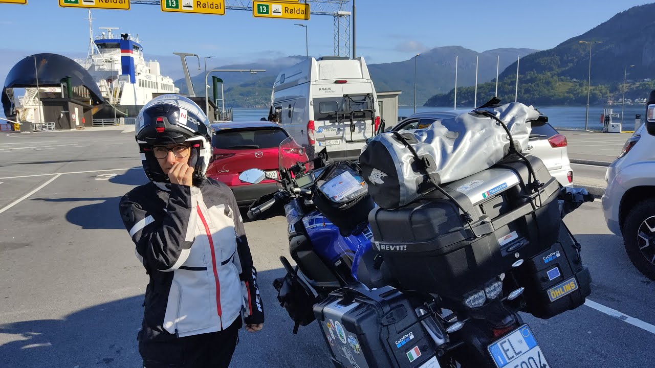 ROAD TO NORDWAY Viaggio in moto 1° parte Agosto 2022 moto Yamaha Supertenere 1200