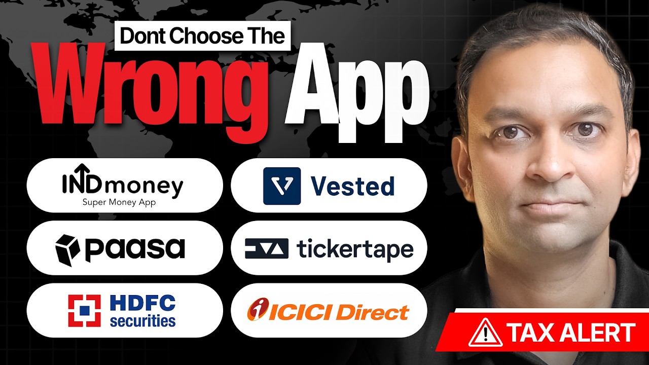 Best App for Global Stocks in India? (INDmoney, Vested, Paasa, TickerTape Compared)