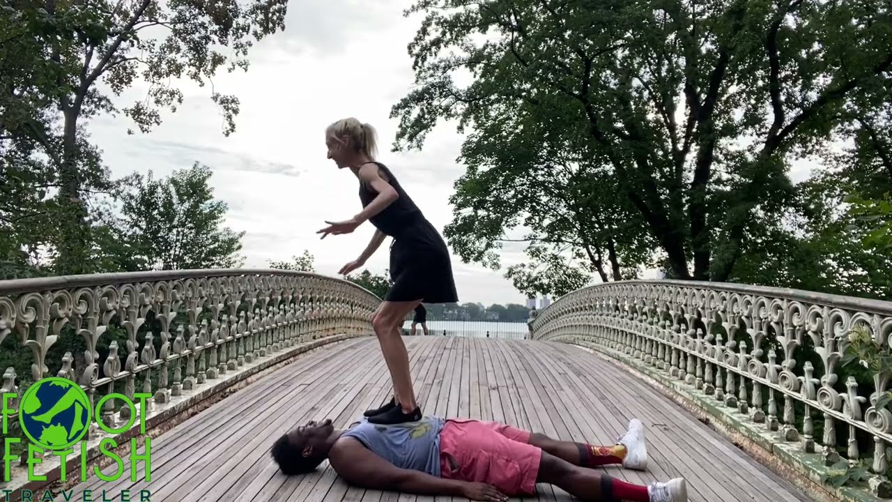 [2] Candid Feet Soles Girl | Polish 26 y.o Dancer Shoe Trample in Public | ASMR