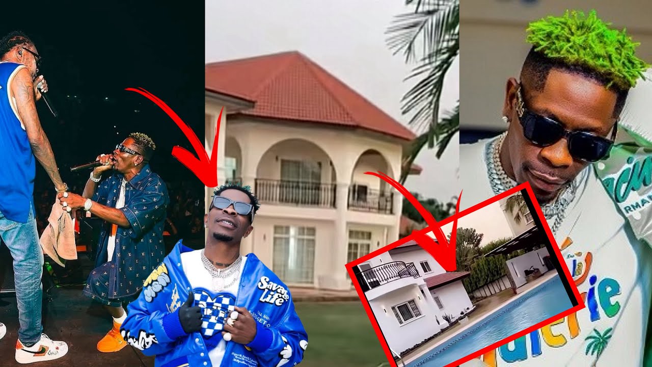 Big Congrats !!🎊 🍾 SHATTA WALE Acquires Himself A $2.5M Mansion In Trasacco.