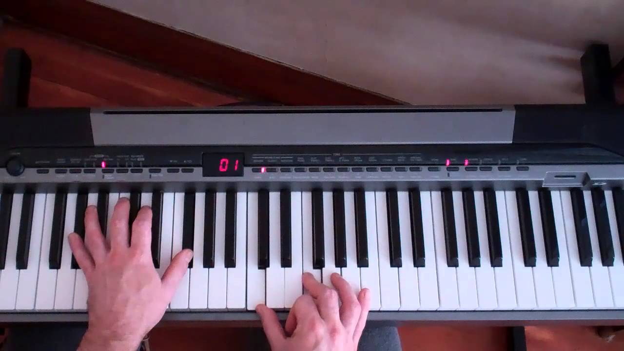 Ray Charles - Hard Times - Piano Lesson Part 3