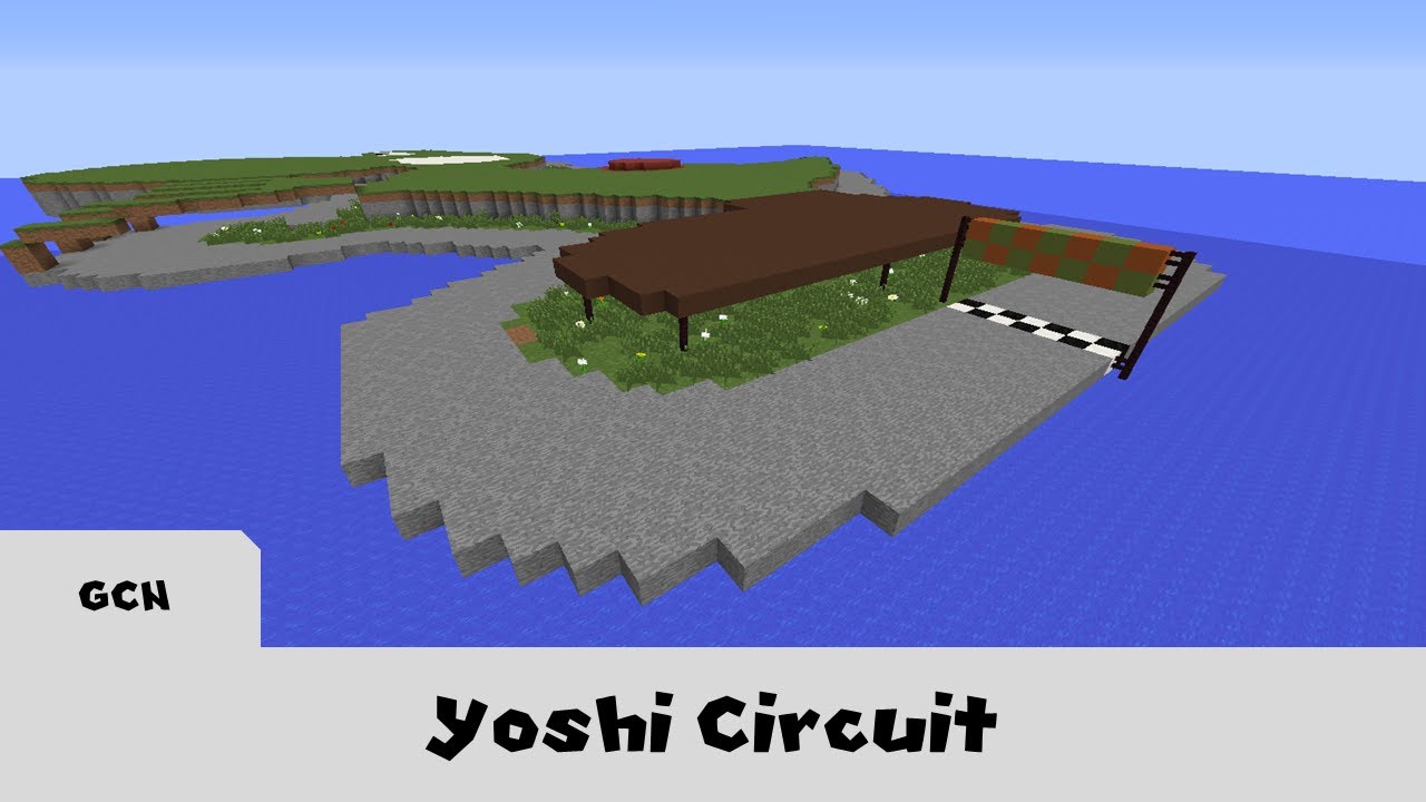 Yoshi Circuit - Mario Kart Double Dash in Minecraft