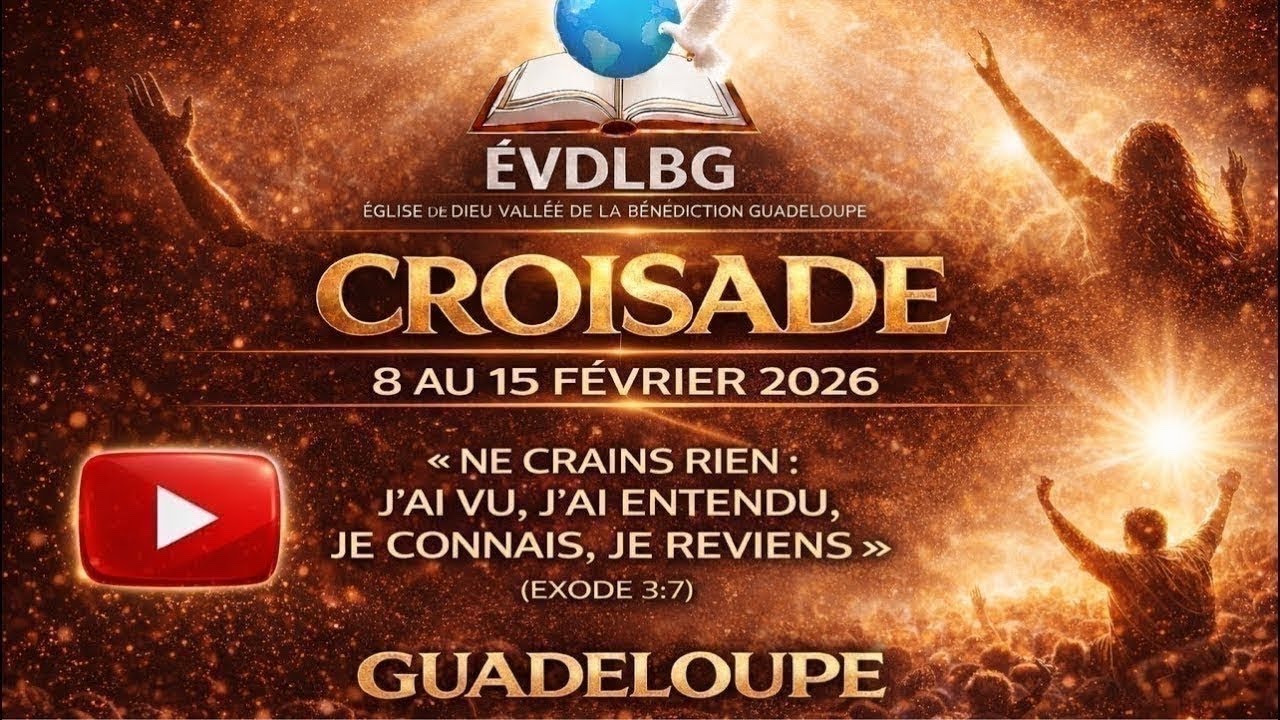 Croisade Prophétique Vendredi 13 Février 2026 | J’ai vu, j’ai entendu, Je reviens !