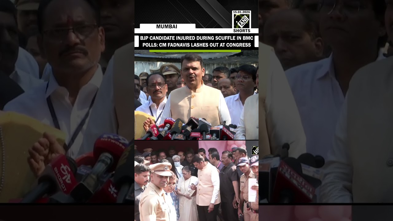 “Attack on democracy…” Maha CM Devendra slams Congress over an attack on BJP leader in BMC Polls