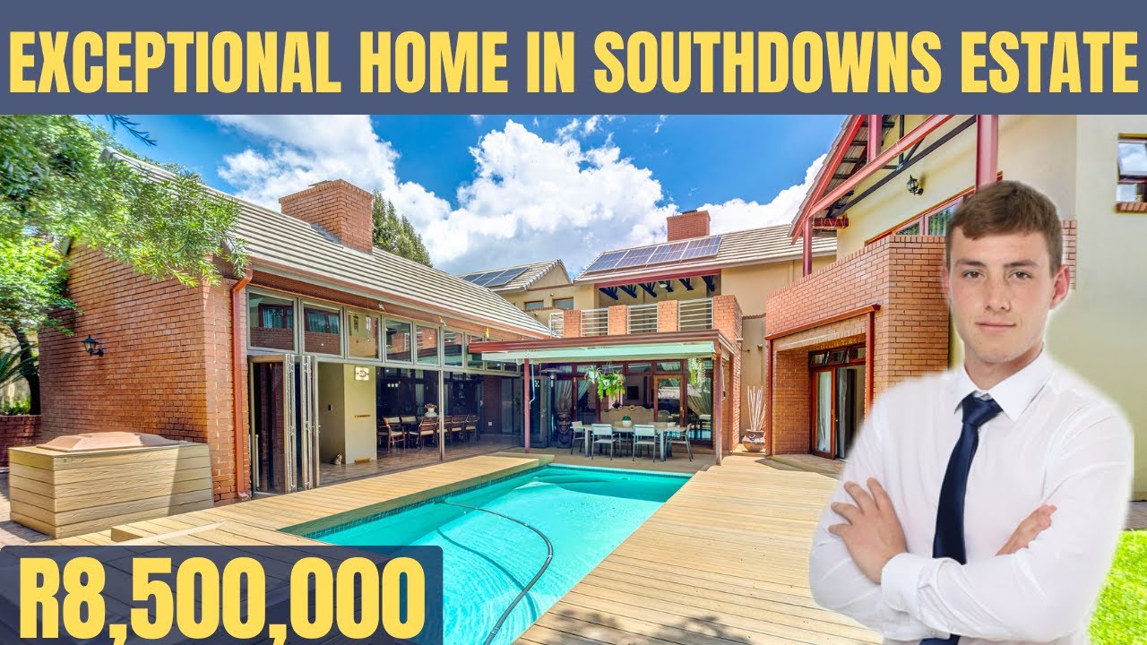 Exceptional R8,500,000 Home boasts a Spacious and Practical Design in Southdowns Estate
