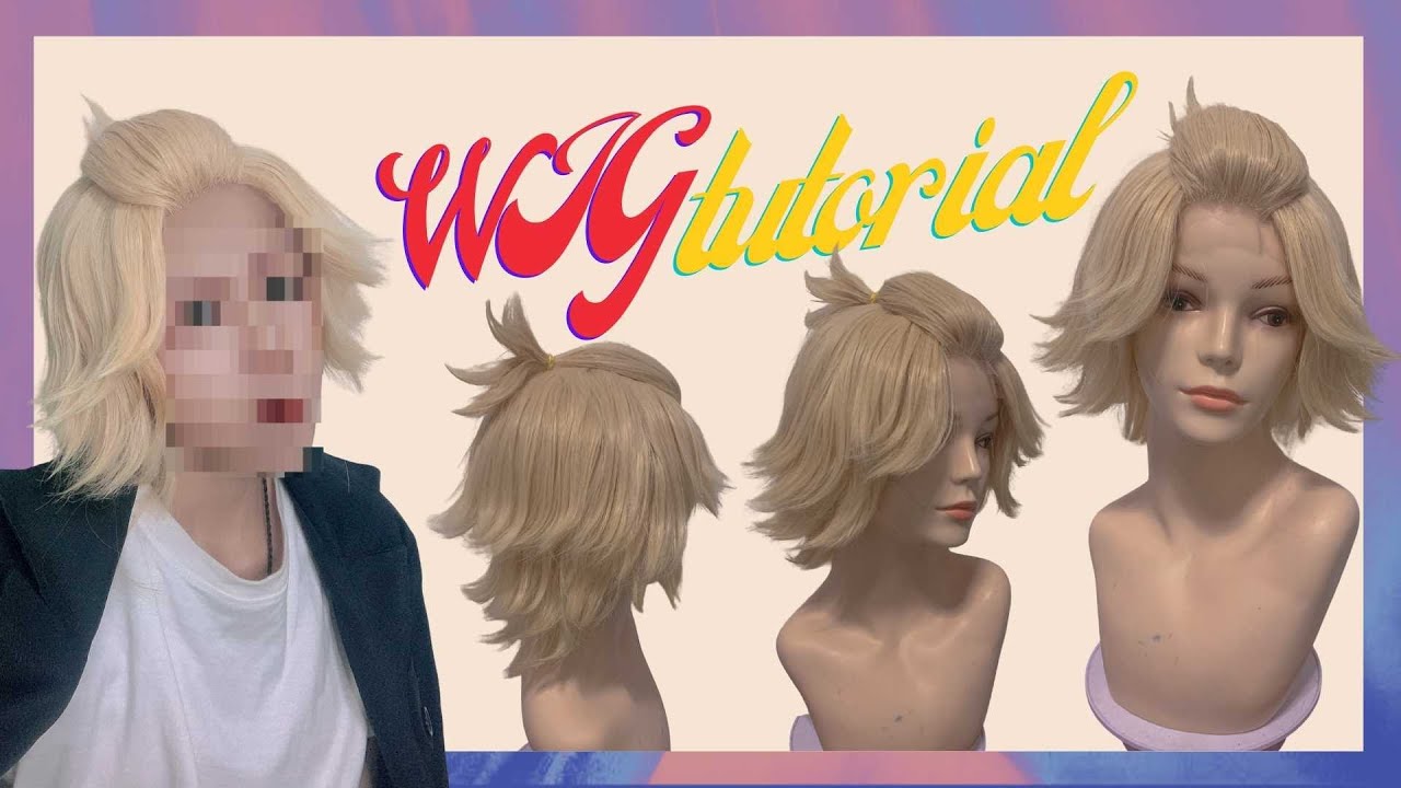 [ Cosplay Wig Tutorial ] Manjiro Sano (Mikey) - Tokyo Revengers by. ‘A’U