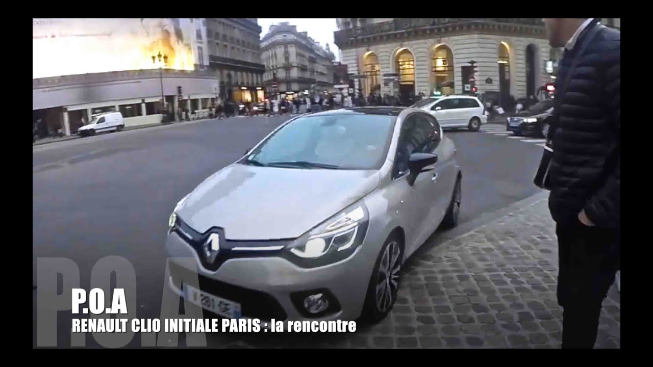 Renault Clio Initiale Paris : la présentation