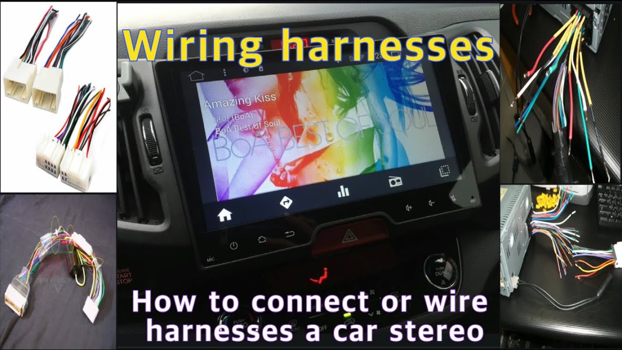 Easily connect your car stereo harness - 카 오디오 쉽게  연결하기