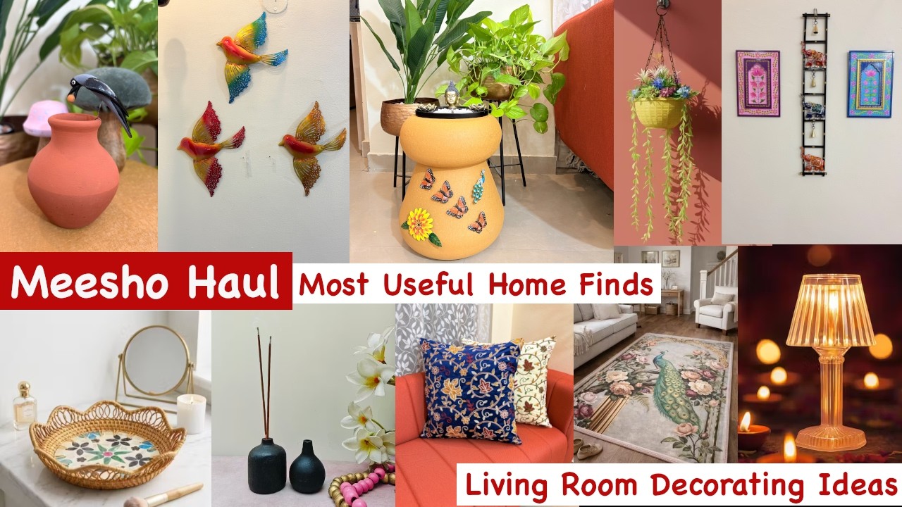Meesho haul | Meesho home decor haul |Simplify Your Space with Meesho decor staring at 220/- #meesho