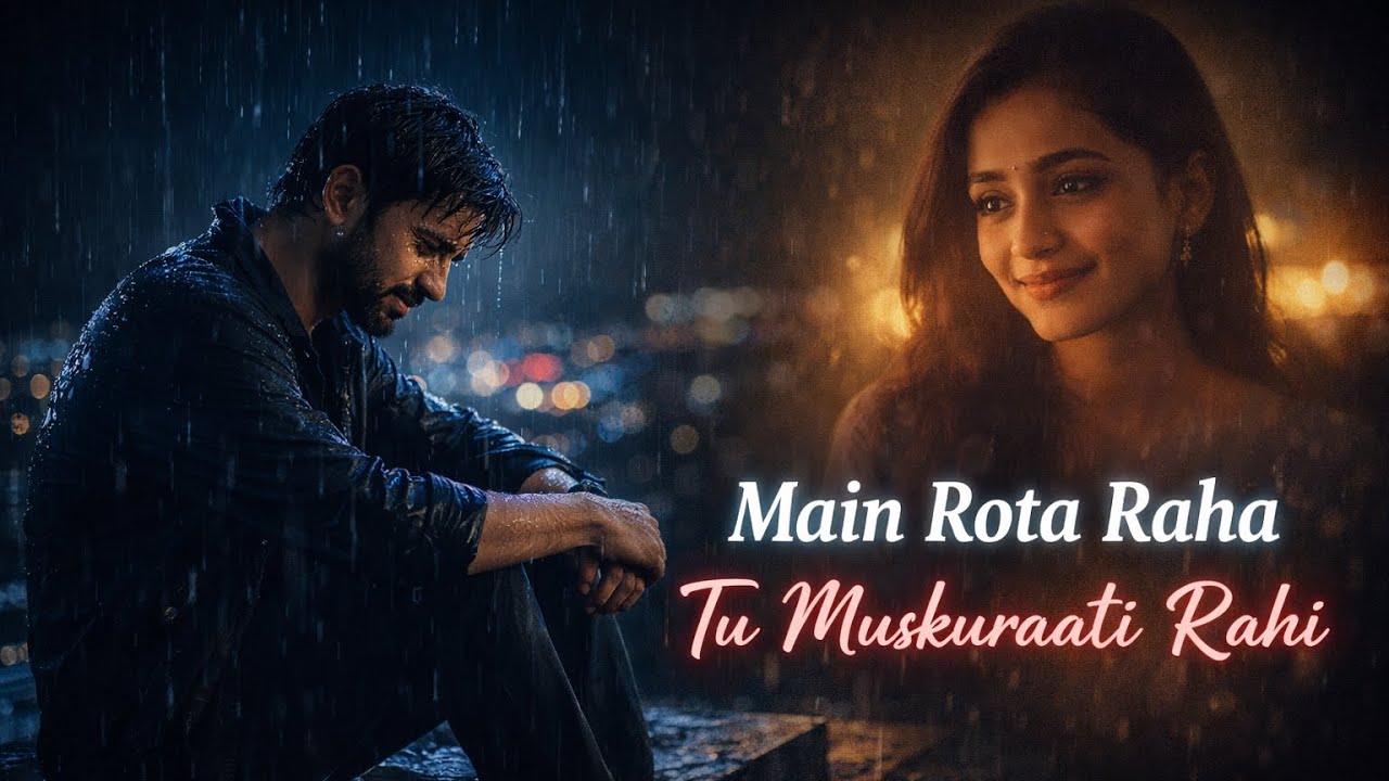 Main Rota Raha, Tu Muskuraati Rahi 💔 Sad Bollywood Love Song 2026 💔 Heart Touching Breakup Song 💔