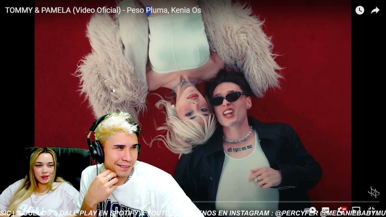 TOMMY & PAMELA (Video Oficial) - Peso Pluma, Kenia Os || REACCIÓN