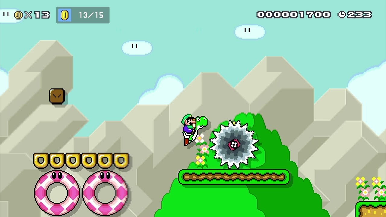 Mario Maker 2: the123trails walkthrough