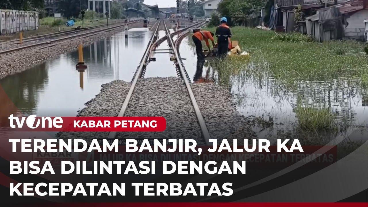 Jalur KA di Pekalongan Bisa Dilintasi, 78 Perjalanan KA di Cirebon Batal Akibat Banjir