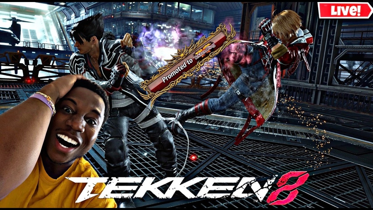 MAKING IT TO TEKKEN KING IN TEKKEN 8 WITHOUT KNOWING ONE COMBO!