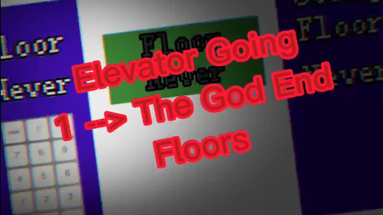Elevator Going Up 1 to The God End Floors.