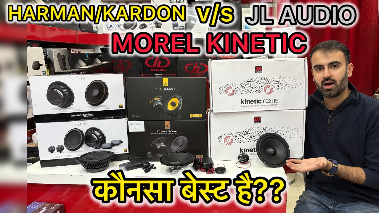 HARMAN/KARDON FIT 6CF v/s JL AUDIO C1 SE v/s MOREL KINETIC HE✅| Which one is best??😱🔊| PAL MOTORS