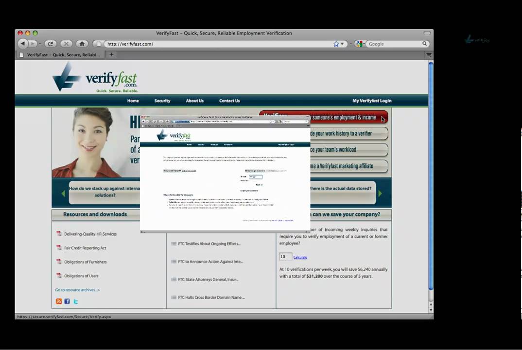 VerifyFast - How to perform an employment verification