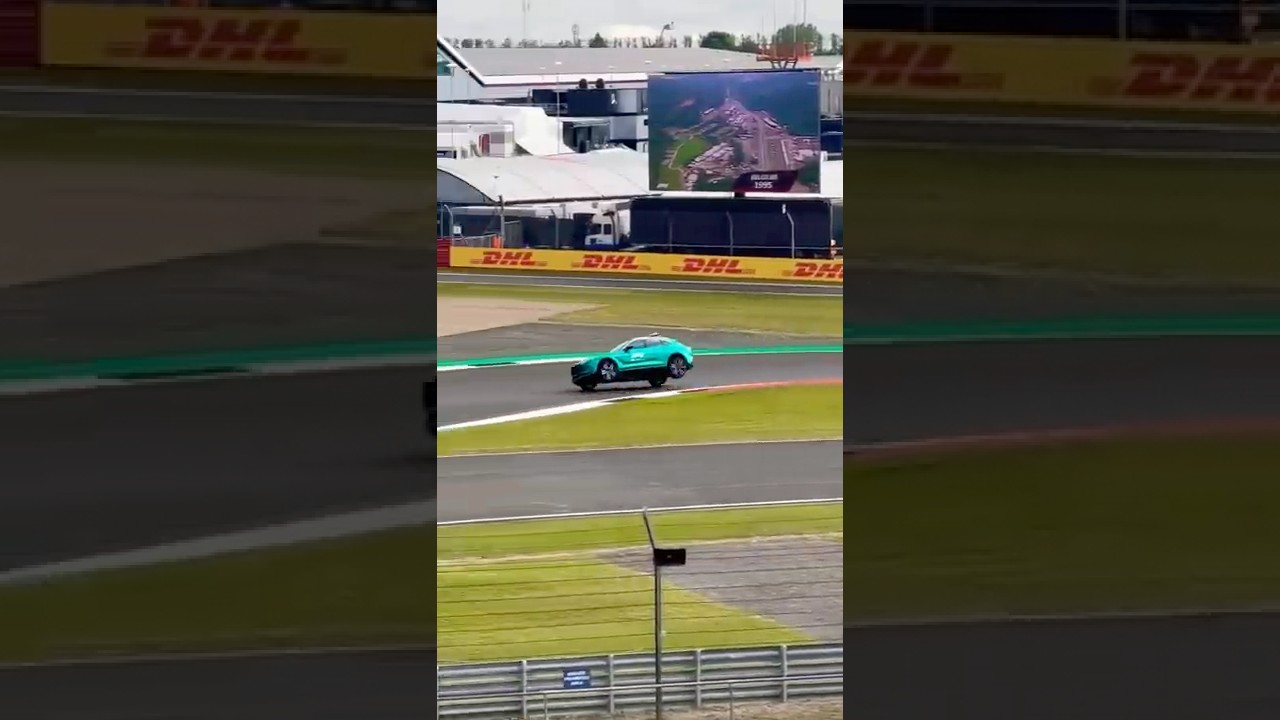F1 Medical Car on two wheels 2022 British Grand Prix, Silverstone