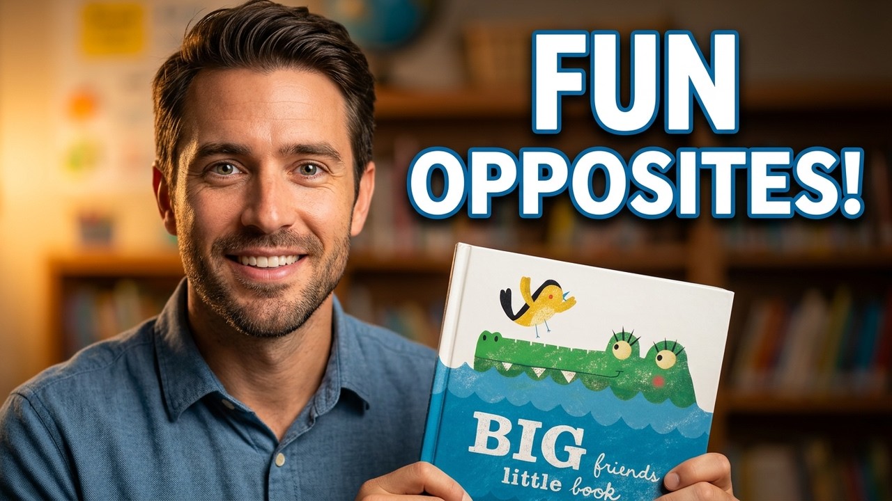 ReadAloud Big Friends Little Friends Book | Opposites for Children