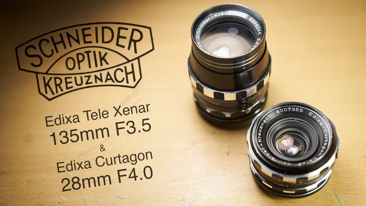 Schneider Kreuznach Xenar 135mm F3.5 & Curtagon 28mm F4.0 Review and Samples