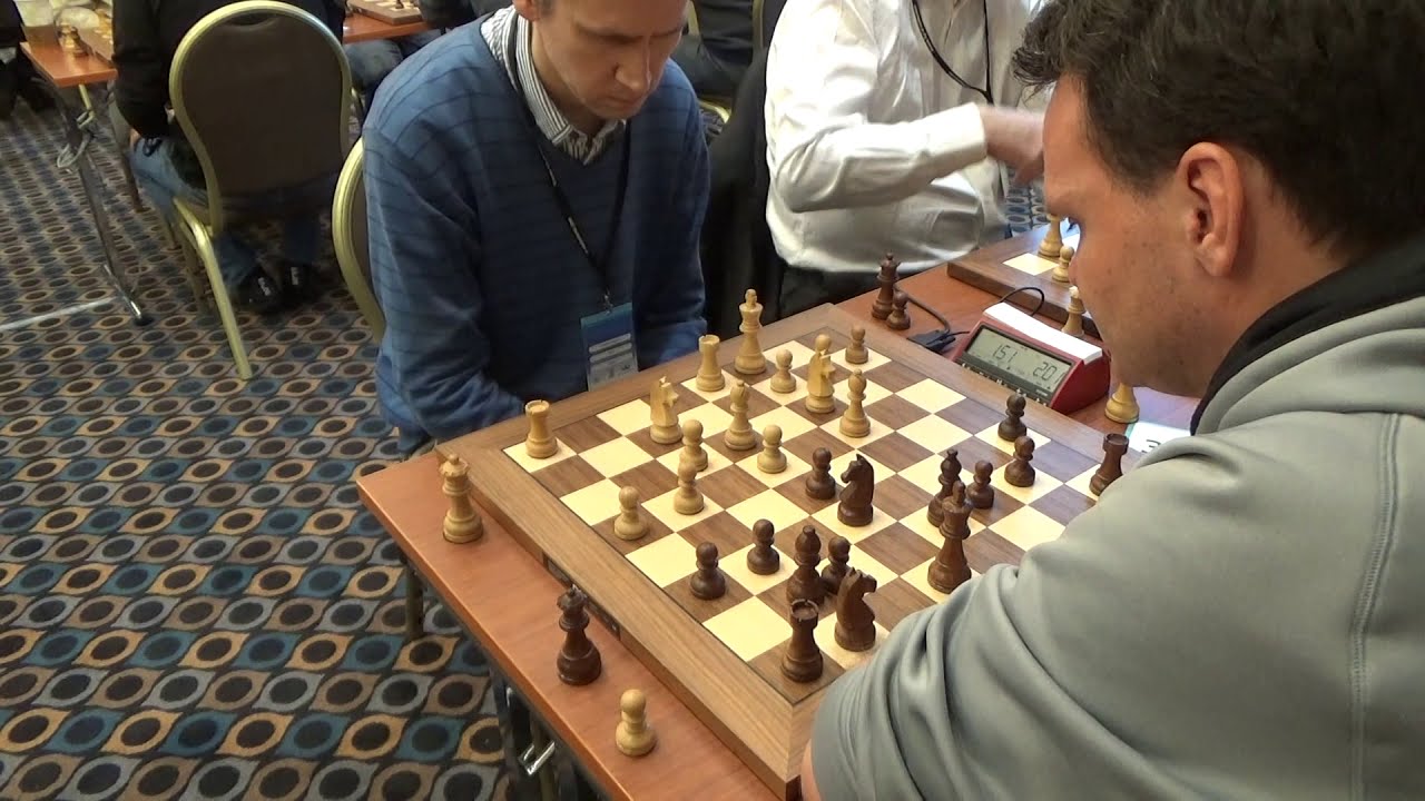 FM Valentin Vlassow - GM Helgi Ass Gretarsson, Blitz chess, Modern defense