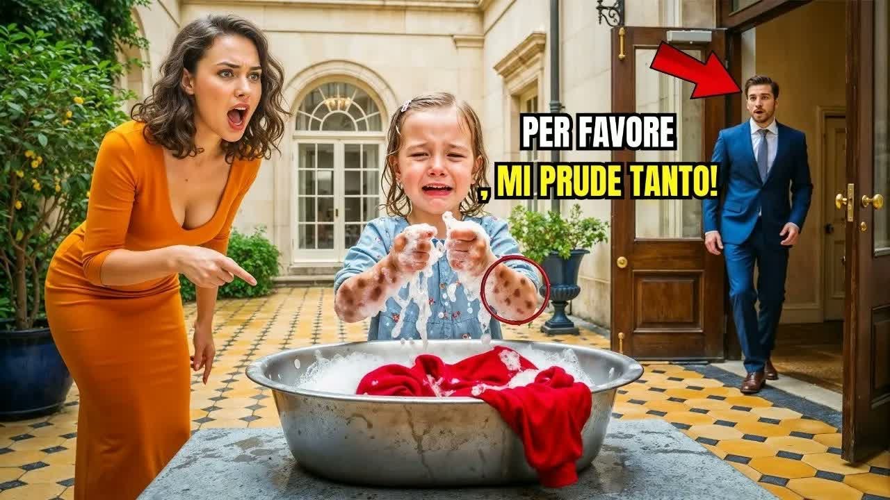 Bambina piangeva supplicava ＂Mamma, mia mano fa male e prude!＂ finché milionario entrò e urlò