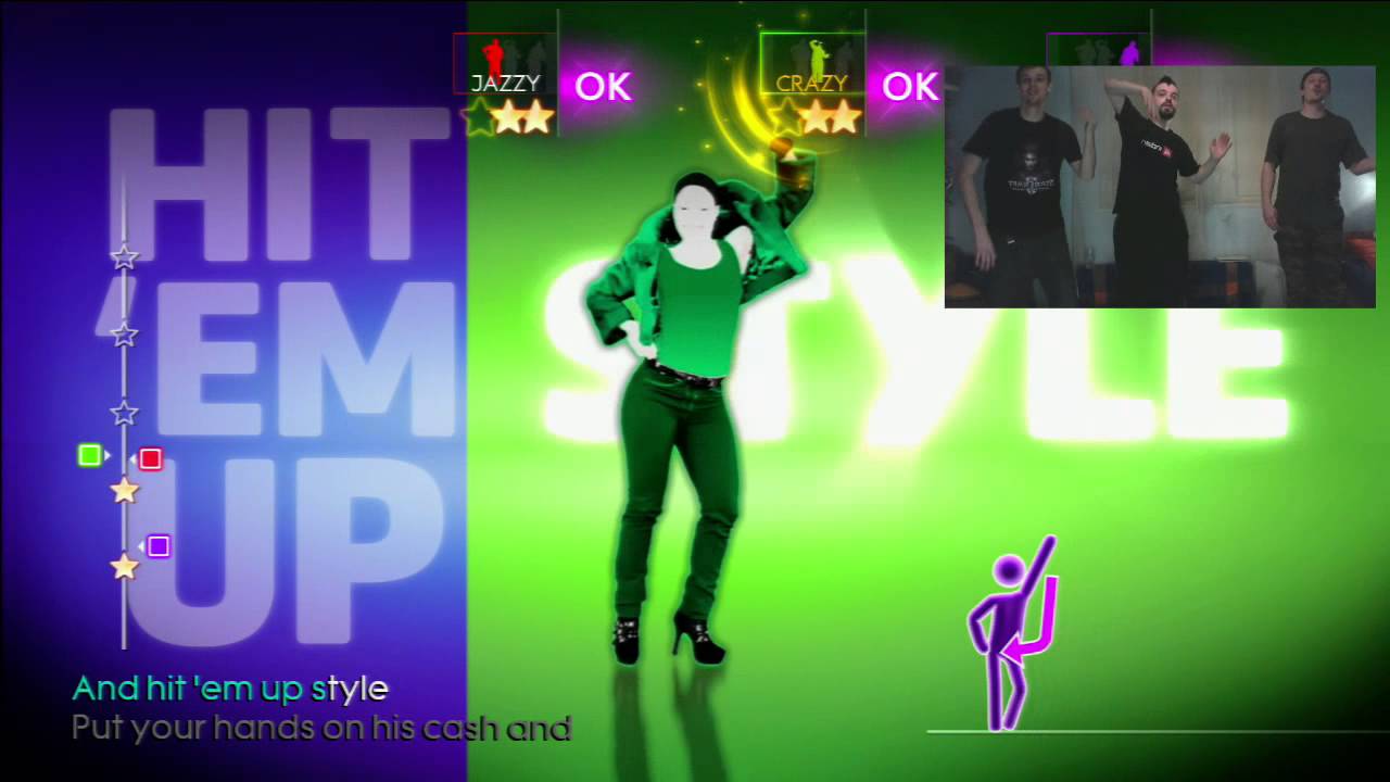Just Dance 4  - Blu Cantrell - Hit Em Up Style (Oops!) - CrazyEldersLP