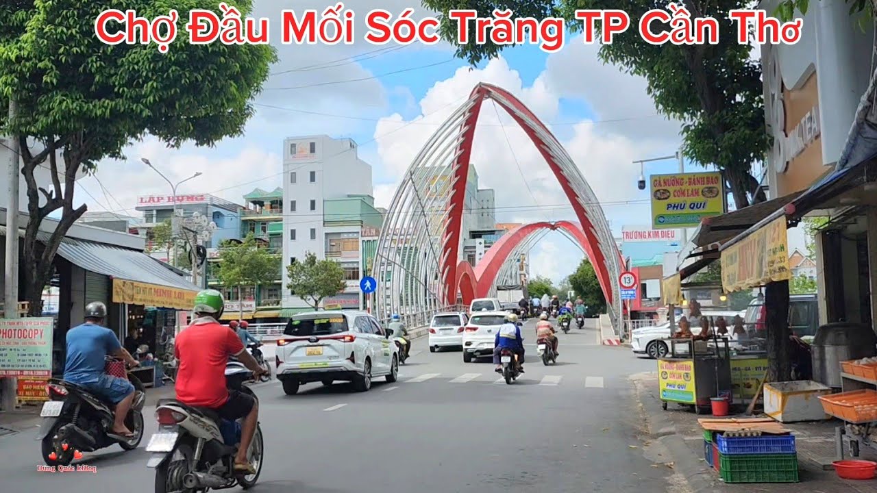 Chợ Đầu Mối Sóc Trăng TP Cần Thơ. Mua Bán Đông Vui Nhộn Nhịp Vô Cùng. 