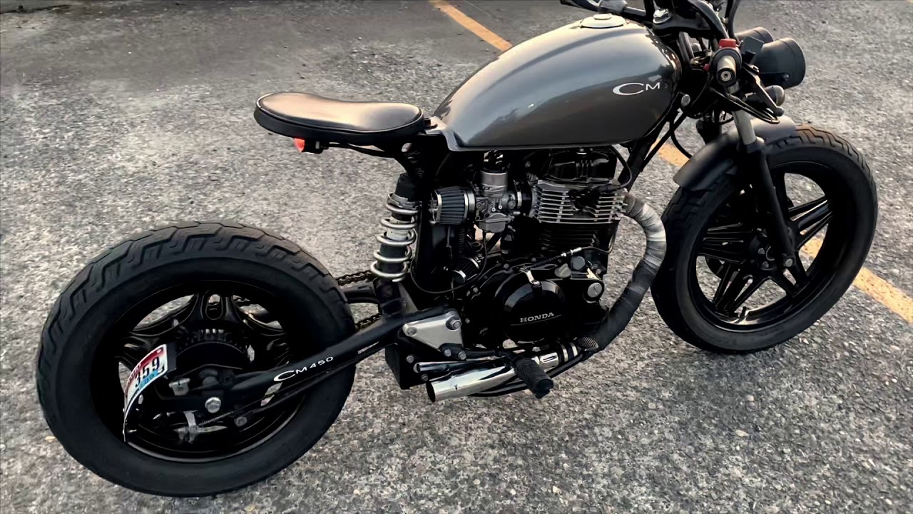 My 1983 Honda CM450 Bobber Fully Custom