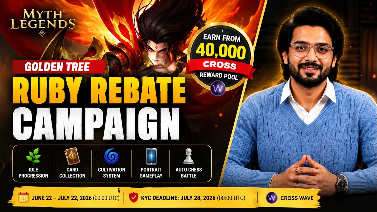 40,000 CROSS Reward Pool LIVE! Myth Legends Campaign Breakdown