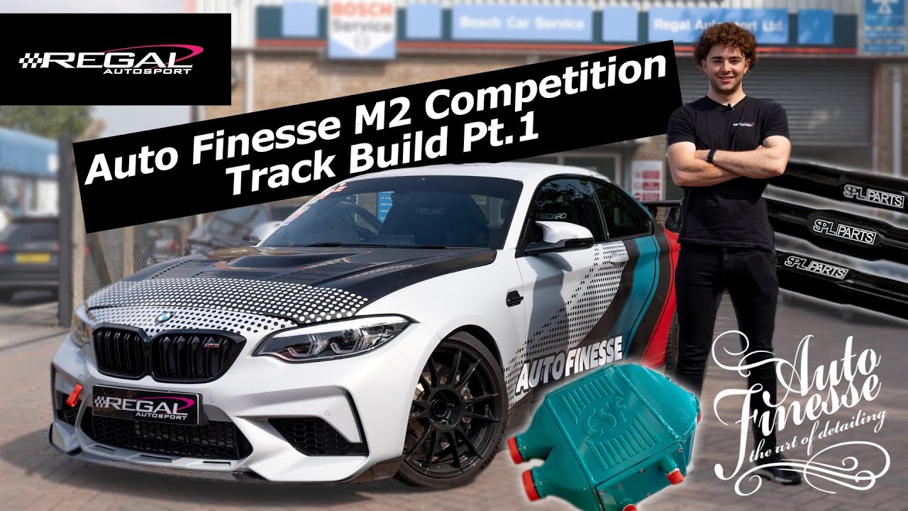 Обновление трекового автомобиля BMW M2 от AUTO FINESSE [подвеска SPL PRO, дифференциал WAVETRAC и...