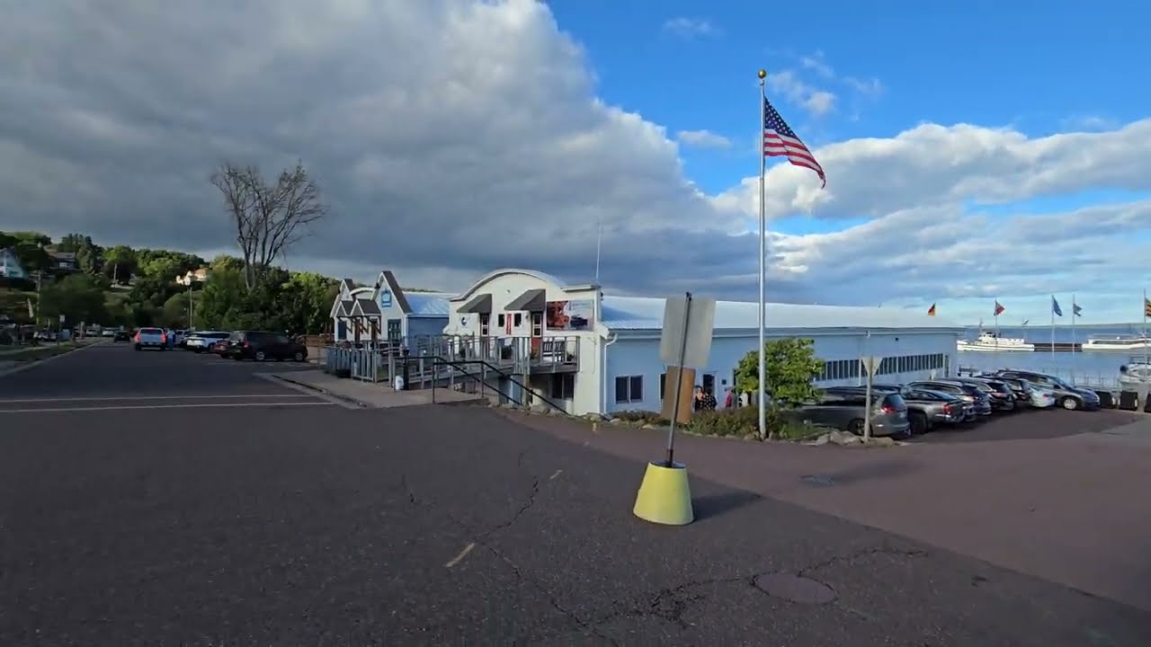 Walking Through Beautiful Downtown Bayfield Wisconsin 
