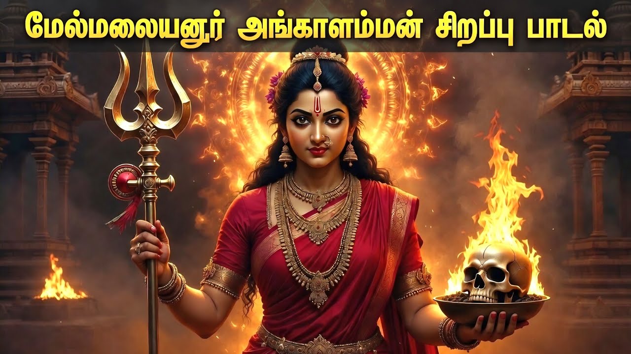 அங்காள பரமேஸ்வரி தாயே | மேல்மலையனூர் அங்காளம்மன் மயான கொள்ளை பூங்காவனத்தம்மன் பெரியாயி | SK Divine