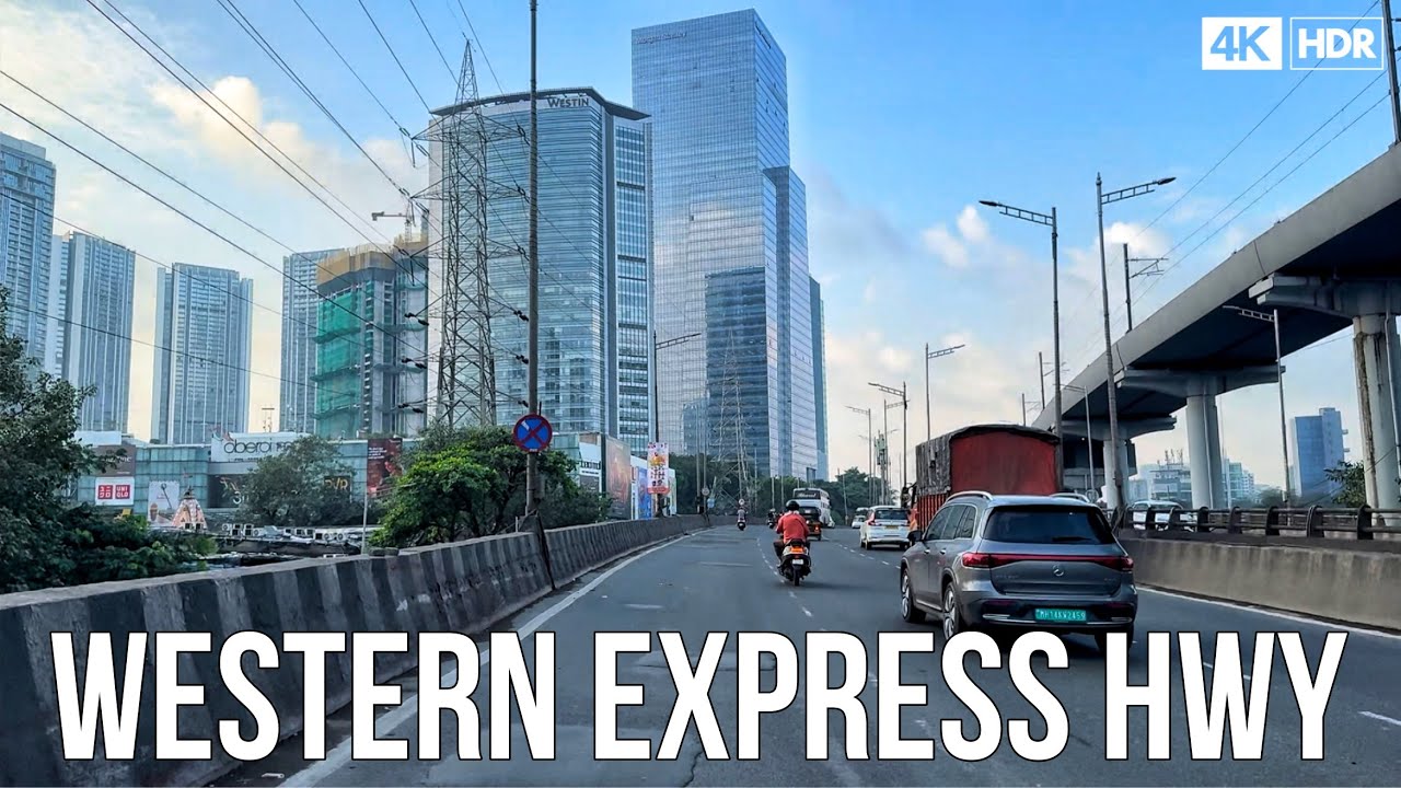 Western Express Highway Mumbai (WEH) Morning Ride [4K]