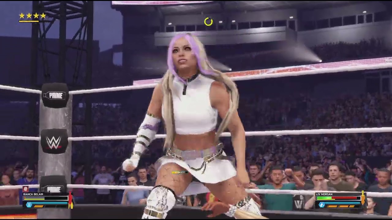 WWE 2K25 Liv Morgan Vs Bianca Belair Women’s World Championship