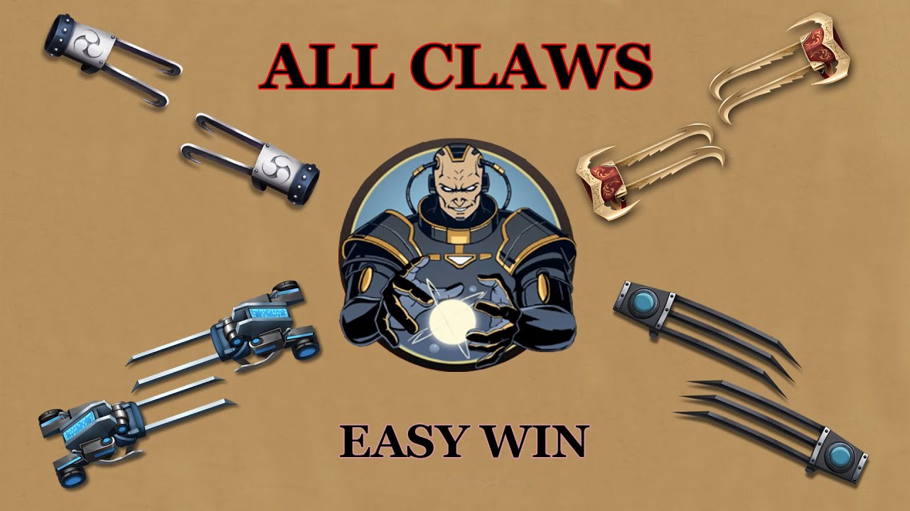 Shadow Fight 2 || ALL CLAWS против TITAN 「Геймплей iOS/Android」