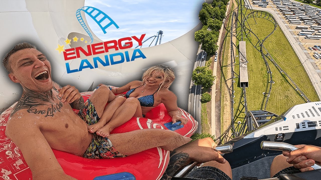 STARY NA WAKACJACH 🌴 ALE TO ENERGYLANDIA 🎢 #dailyvlog 7