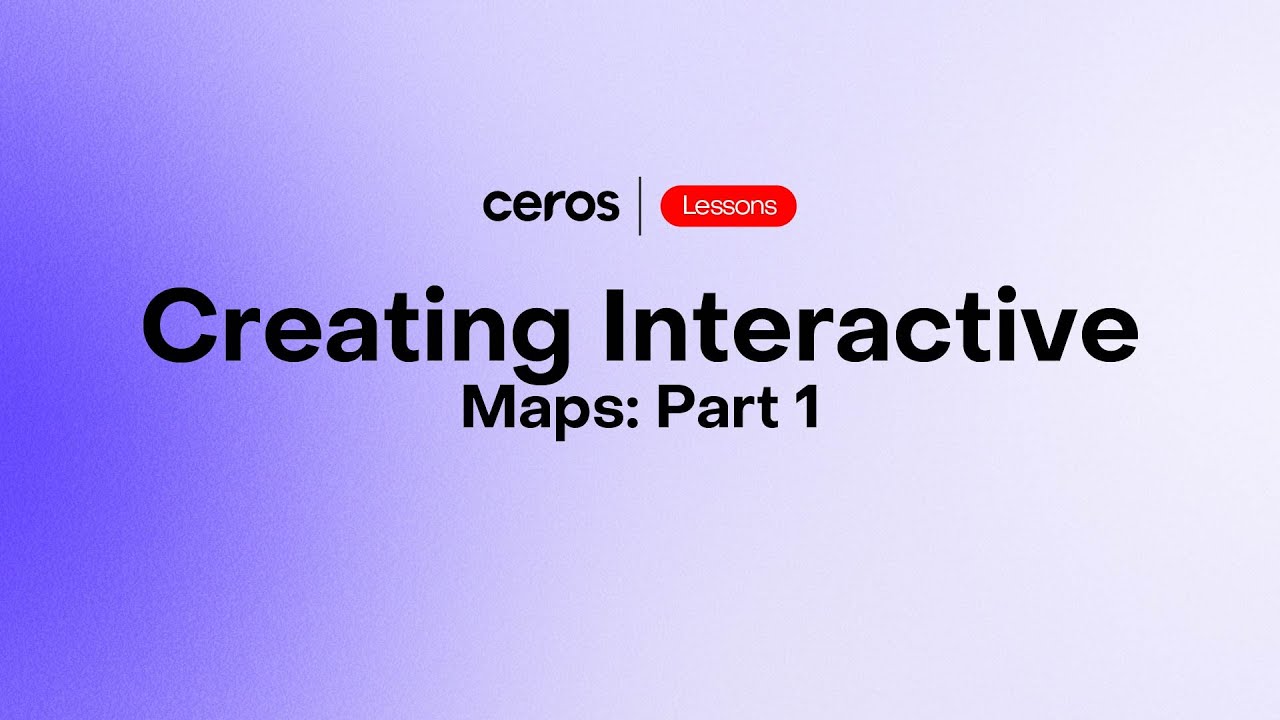 Creating Interactive Maps: Part 1