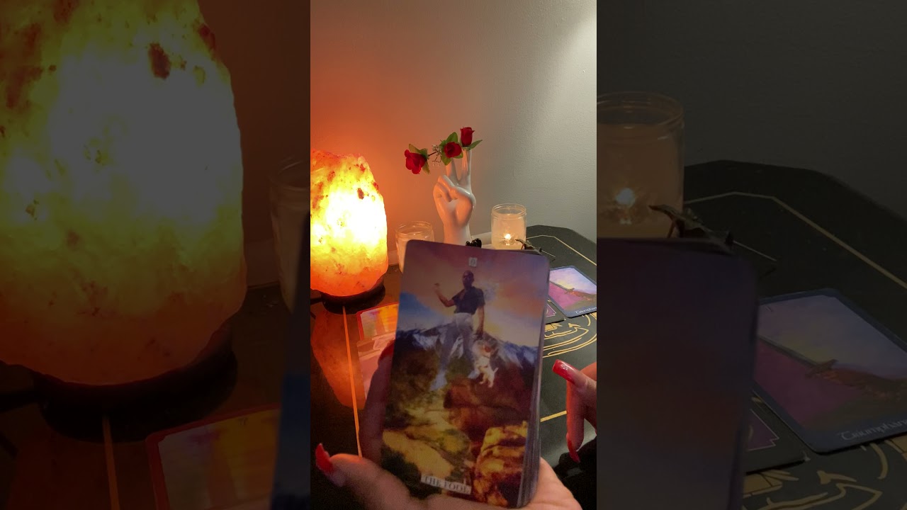 The DM is going through Dark night of the Soul missing DF like crazy.The Karmic is not letting go