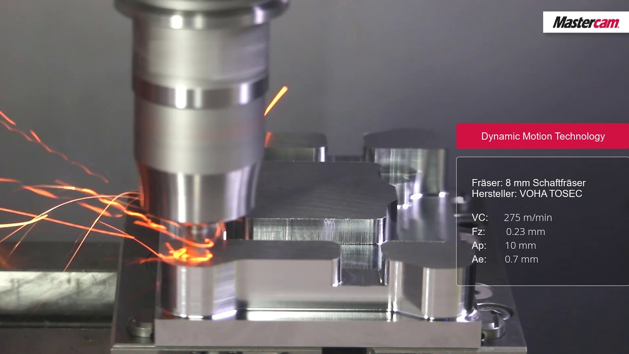 Mastercam 2020 | Dynamic Motion Technology in Toolox